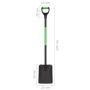 Garden shovel with steel D-grip by vidaXL, Shovels and picks - Ref: Foro24-146130, Price: 34,97 €, Discount: %