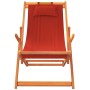 Folding beach chairs 2 units red fabric by vidaXL, Garden chairs - Ref: Foro24-3214480, Price: 115,70 €, Discount: %