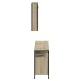 3-piece bathroom furniture set made of Sonoma oak plywood. by vidaXL, Bathroom furniture - Ref: Foro24-3214786, Price: 170,63...