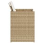 Gartenstühle mit Kissen 4 Stk. synthetisches Rattan beige von vidaXL, Gartenstühle - Ref: Foro24-4007439, Preis: 214,99 €, Ra...