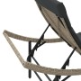 Light gray synthetic rattan sun lounger with cushion 55x199x50 cm by vidaXL, Loungers - Ref: Foro24-368250, Price: 125,33 €, ...