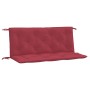 Garden bench cushions 2 pcs burgundy 120x50x7 cm by vidaXL, Cushions for chairs and sofas - Ref: Foro24-361687, Price: 47,99 ...