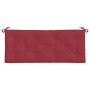 Garden bench cushions 2 pcs burgundy 120x50x7 cm by vidaXL, Cushions for chairs and sofas - Ref: Foro24-361687, Price: 47,99 ...