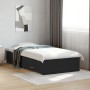 Cama con cajones madera de ingeniería negro 90x190 cm de vidaXL, Camas y somieres - Ref: Foro24-3280434, Precio: 119,20 €, De...