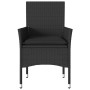 Garden armchairs with cushions 2 pcs black synthetic rattan by vidaXL, Garden chairs - Ref: Foro24-368109, Price: 129,83 €, D...