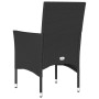 Sillones de jardín con cojines 2 uds ratán sintético negro de vidaXL, Sillas de jardín - Ref: Foro24-368109, Precio: 129,99 €...