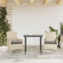 Sillones de jardín con cojines 2 uds ratán sintético gris de vidaXL, Sillas de jardín - Ref: Foro24-368114, Precio: 121,86 €,...