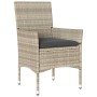 Garden armchairs with cushions 2 pcs synthetic rattan gray by vidaXL, Garden chairs - Ref: Foro24-368114, Price: 121,86 €, Di...