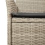 Garden armchairs with cushions 2 pcs synthetic rattan gray by vidaXL, Garden chairs - Ref: Foro24-368114, Price: 121,86 €, Di...