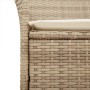 Garden chairs with cushion 2 pcs PE rattan beige and acacia wood by vidaXL, Garden chairs - Ref: Foro24-368722, Price: 203,75...