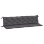 Garden bench cushions 2 units anthracite 200x50x7 cm by vidaXL, Cushions for chairs and sofas - Ref: Foro24-361735, Price: 69...