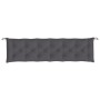 Garden bench cushions 2 units anthracite 200x50x7 cm by vidaXL, Cushions for chairs and sofas - Ref: Foro24-361735, Price: 69...