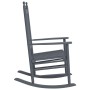 Rocking chairs with curved seat 2 units solid poplar wood gray by vidaXL, Garden chairs - Ref: Foro24-3281589, Price: 192,22 ...