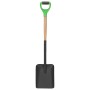 Steel and hardwood D-grip garden shovel by vidaXL, Shovels and picks - Ref: Foro24-146142, Price: 26,31 €, Discount: %