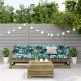 Garden furniture set 4 pieces and cushions made of impregnated pine wood by vidaXL, Garden sets - Ref: Foro24-3250783, Price:...