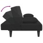 2-piece black velvet sofa set with cushions by vidaXL, Sofas - Ref: Foro24-3216265, Price: 289,13 €, Discount: %