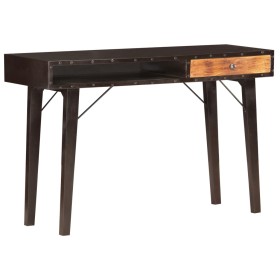 Mesa consola de madera maciza reciclada 118x35x76 cm de vidaXL, Mesas auxiliares - Ref: Foro24-287858, Precio: 138,18 €, Desc...