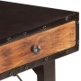 Mesa consola de madera maciza reciclada 118x35x76 cm de vidaXL, Mesas auxiliares - Ref: Foro24-287858, Precio: 138,34 €, Desc...