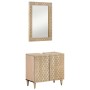 Set of 2-piece solid mango wood bathroom furniture by vidaXL, Bathroom furniture - Ref: Foro24-3206317, Price: 193,99 €, Disc...