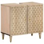 Set of 2-piece solid mango wood bathroom furniture by vidaXL, Bathroom furniture - Ref: Foro24-3206317, Price: 193,99 €, Disc...