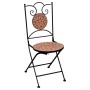 3-piece bistro table and chairs with terracotta ceramic mosaic by vidaXL, Garden sets - Ref: Foro24-279412, Price: 232,38 €, ...