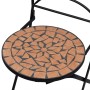 3-piece bistro table and chairs with terracotta ceramic mosaic by vidaXL, Garden sets - Ref: Foro24-279412, Price: 232,38 €, ...