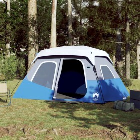 Family store with LED, 6 people, quick opening, light green. by vidaXL, tents - Ref: Foro24-94308, Price: 178,39 €, Discount: %