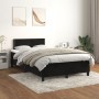 Cama box spring con colchón terciopelo negro 120x190 cm de vidaXL, Camas y somieres - Ref: Foro24-3269833, Precio: 365,20 €, ...