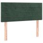 Box spring bed with dark green velvet mattress 120x190 cm by vidaXL, Beds and slatted bases - Ref: Foro24-3269846, Price: 378...