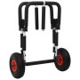 Carrito plegable de kayak aluminio 90 kg de vidaXL, Tráilers para barcos - Ref: Foro24-94872, Precio: 82,99 €, Descuento: %