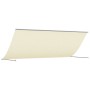 Toldo retráctil de tela y acero crema 350x150 cm de vidaXL, Toldos - Ref: Foro24-368762, Precio: 66,65 €, Descuento: %