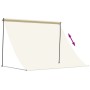 Toldo retráctil de tela y acero crema 250x150 cm de vidaXL, Toldos - Ref: Foro24-368760, Precio: 55,81 €, Descuento: %