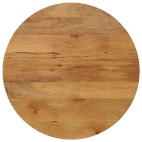 Runde Tischplatte aus massivem Mangoholz Ø 70x3,8 cm von vidaXL, Tischplatten - Ref: Foro24-370077, Preis: 95,53 €, Rabatt: %