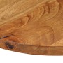 Runde Tischplatte aus massivem Mangoholz Ø 70x3,8 cm von vidaXL, Tischplatten - Ref: Foro24-370077, Preis: 95,53 €, Rabatt: %