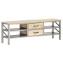 Solid mango wood TV cabinet 120x30x40 cm by vidaXL, TV Furniture - Ref: Foro24-287881, Price: 198,99 €, Discount: %