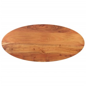 Solid acacia wood oval table top 90x40x2.5 cm by vidaXL, Table tops - Ref: Foro24-370799, Price: 53,99 €, Discount: %