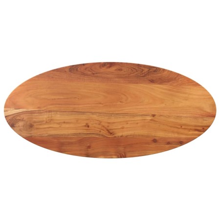 Tablero de mesa ovalado madera maciza de acacia 90x40x3,8 cm de vidaXL, Tableros para mesas - Ref: Foro24-370809, Precio: 66,...