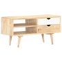 Solid mango wood TV cabinet 90x35x45 cm by vidaXL, TV Furniture - Ref: Foro24-287886, Price: 152,99 €, Discount: %