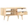 Solid mango wood TV cabinet 90x35x45 cm by vidaXL, TV Furniture - Ref: Foro24-287886, Price: 152,99 €, Discount: %