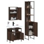 3-piece bathroom furniture set made of brown oak plywood by vidaXL, Bathroom furniture - Ref: Foro24-3214799, Price: 166,30 €...