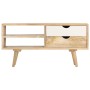 Solid mango wood TV cabinet 90x35x45 cm by vidaXL, TV Furniture - Ref: Foro24-287886, Price: 152,99 €, Discount: %