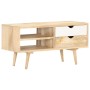 Solid mango wood TV cabinet 90x35x45 cm by vidaXL, TV Furniture - Ref: Foro24-287886, Price: 152,99 €, Discount: %