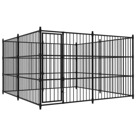 Outdoor kennel 300x300x185 cm by vidaXL, Dog kennels and fences - Ref: Foro24-170894, Price: 623,67 €, Discount: %