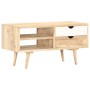 Solid mango wood TV cabinet 90x35x45 cm by vidaXL, TV Furniture - Ref: Foro24-287886, Price: 152,99 €, Discount: %