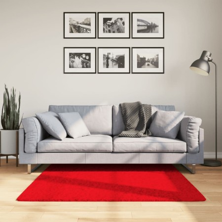 Short hair rug OVIEDO red 120x120 cm by vidaXL, Rugs - Ref: Foro24-375621, Price: 36,07 €, Discount: %