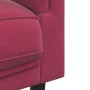 3-piece red velvet sofa set with cushions by vidaXL, Sofas - Ref: Foro24-3209251, Price: 763,06 €, Discount: %