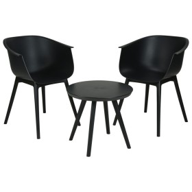 ProGarden 3-piece black PP patio furniture set by ProGarden, Garden sets - Ref: Foro24-447583, Price: 193,38 €, Discount: %