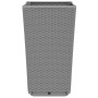 Planters 4 units PP light gray 32.5x32.5x57 cm by vidaXL, Pots and planters - Ref: Foro24-367852, Price: 121,99 €, Discount: %