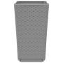 Planters 4 units PP light gray 32.5x32.5x57 cm by vidaXL, Pots and planters - Ref: Foro24-367852, Price: 121,99 €, Discount: %