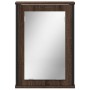 Bathroom cabinet with mirror, brown oak wood, 42x12x60 cm. by vidaXL, Dressing tables - Ref: Foro24-842435, Price: 48,41 €, D...